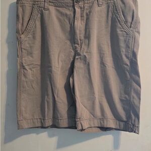 Lucky Brand Men's Tan Flat Front Shorts